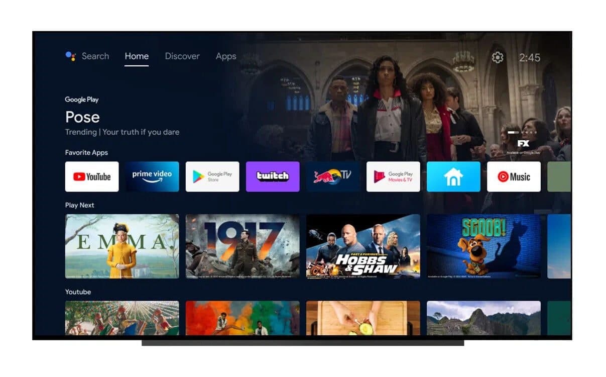 Google TV ofrecerá un servicio gratis con más de 300 canales