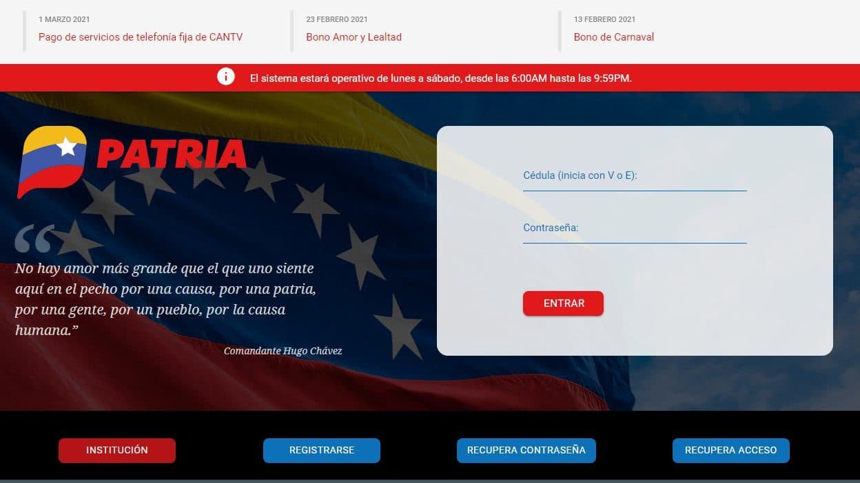 Cantv: ahora puedes afiliar y pagar la factura a través de la plataforma Patria.