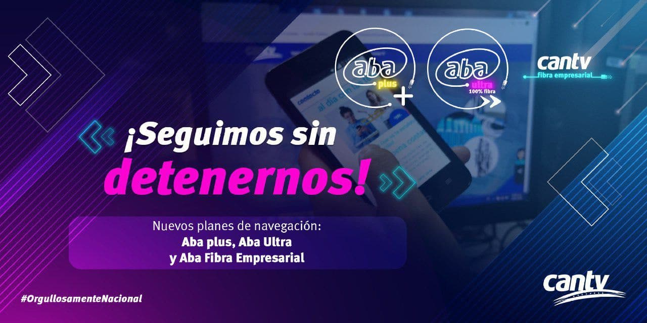 Conozca los planes Fibra Empresarial de Cantv