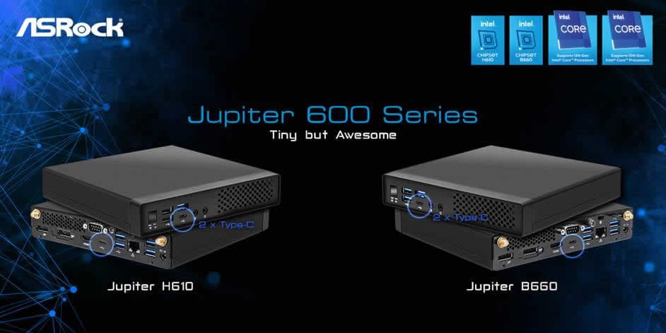 ASRock presenta su nueva línea de Mini PC: el Jupiter 600