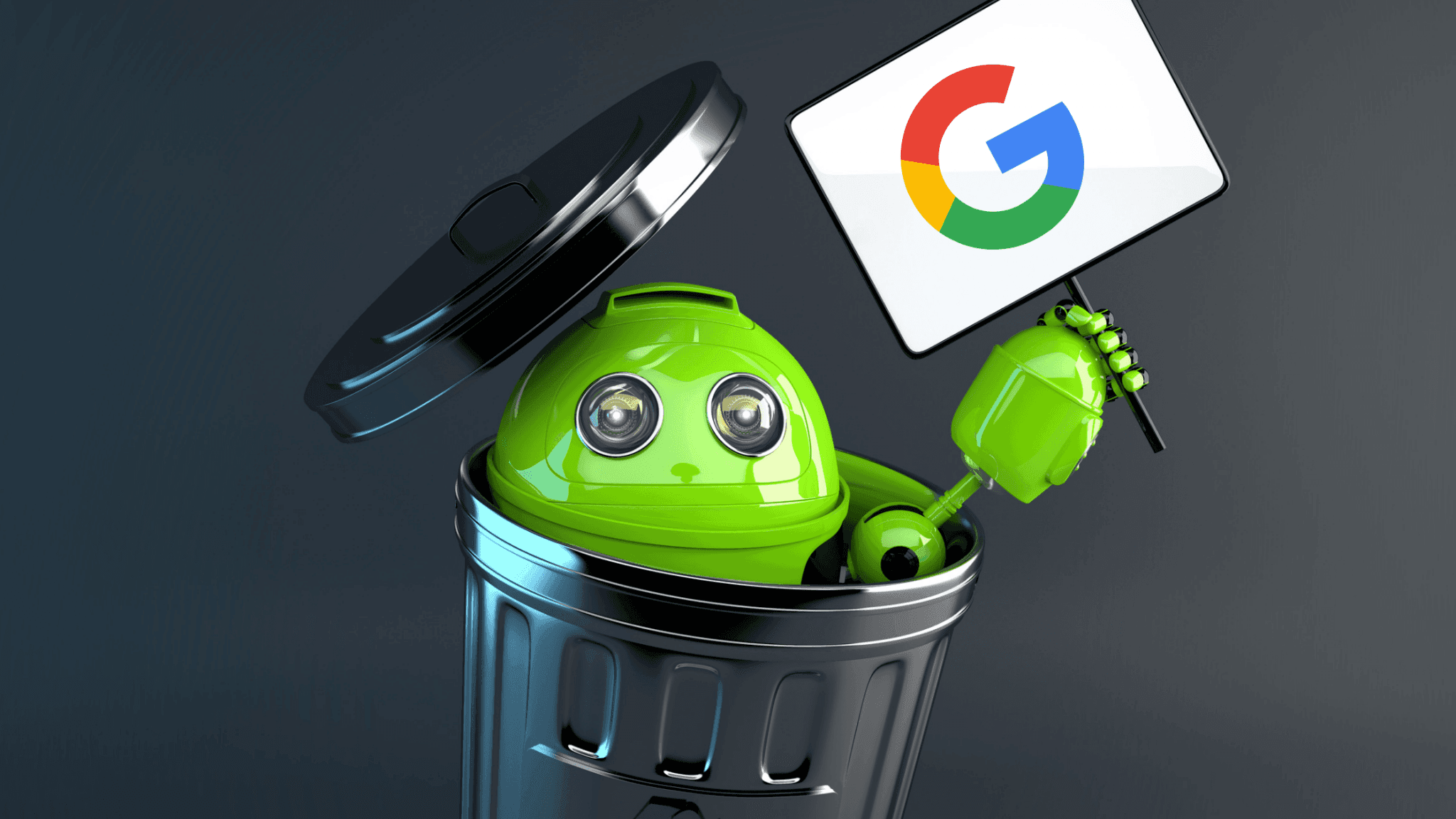 Google podría integrar una papelera de reciclaje en Android 12
