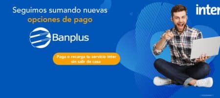 Ahora puedes pagar y recargar Inter desde Banplus