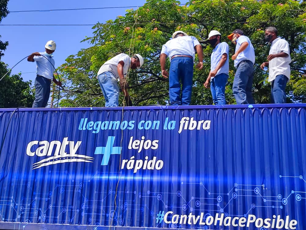 Cantv aprieta el despliegue de Fibra Óptica en Carabobo
