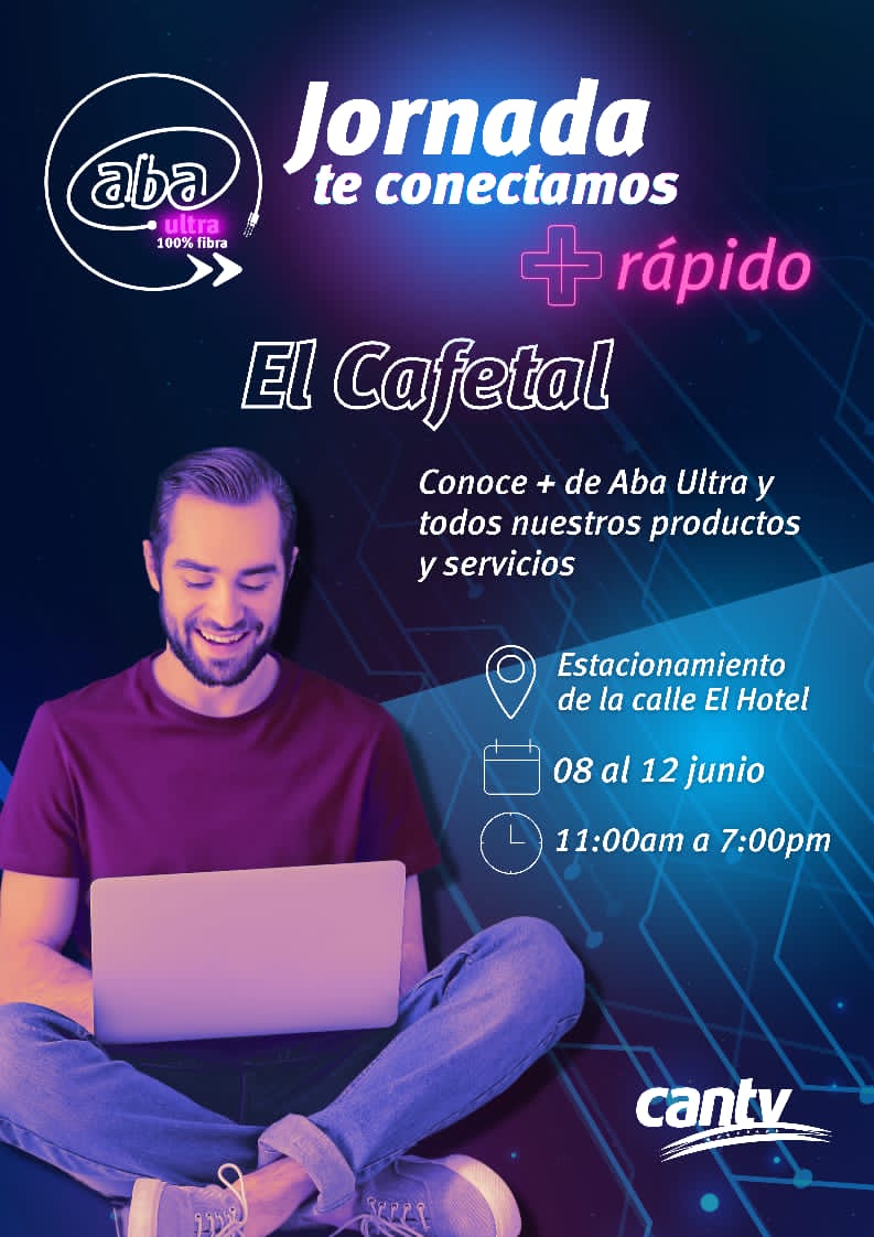 Cantv realiza jornadas para captar clientes para Aba Ultra
