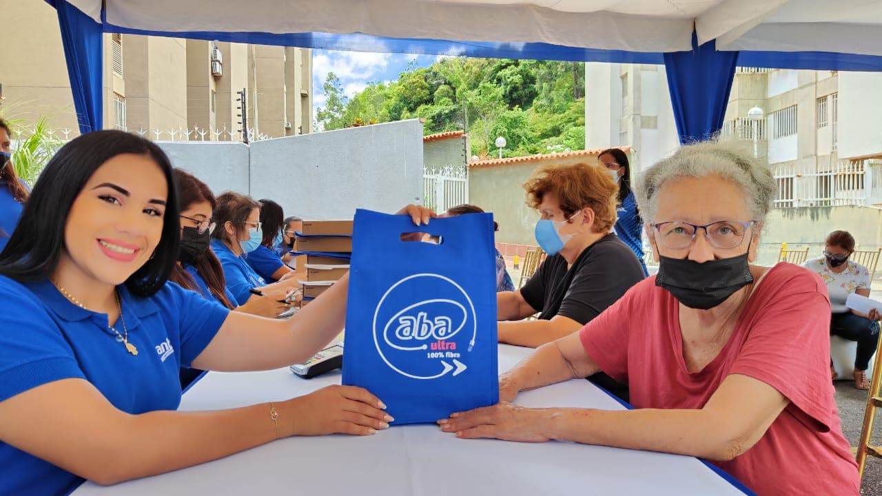 Cantv realiza jornadas “Te Conectamos Más Rápido” para ofrecer Fibra óptica con Aba Ultra
