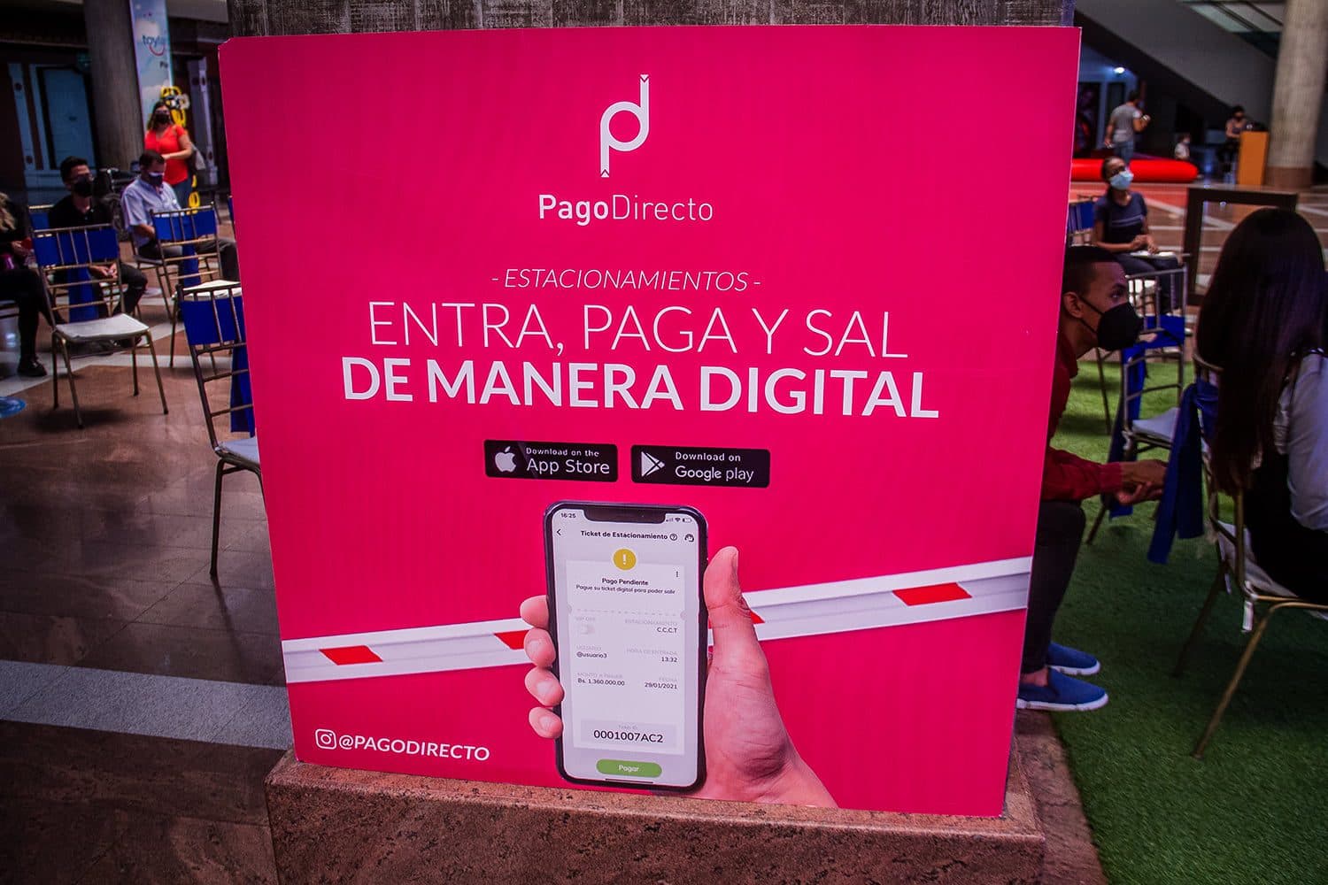 PagoDirecto primera app para el pago digital del estacionamiento en Venezuela