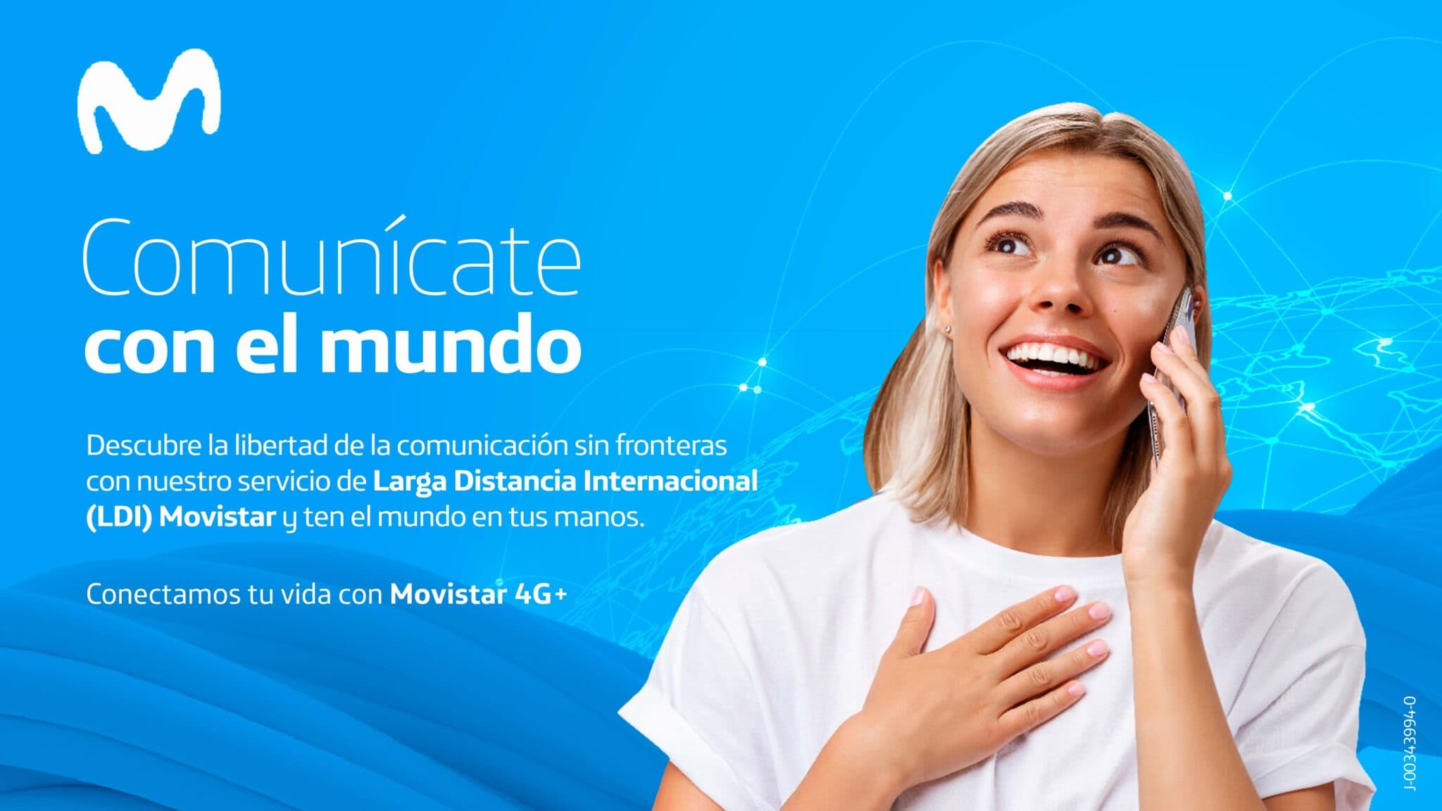 Movistar activa servicio de Larga Distancia Internacional sin cargos adicionales
