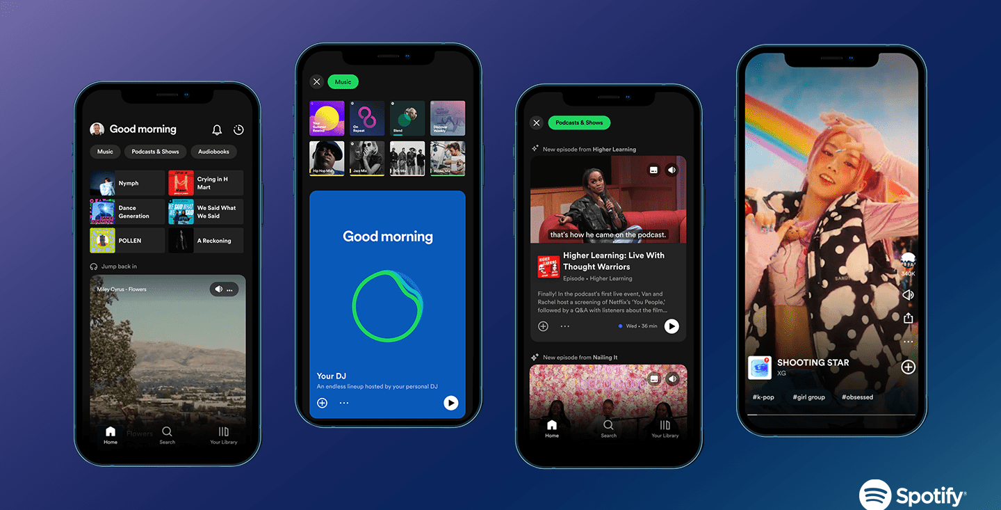 Spotify anuncia importantes cambios en su aplicación móvil en el evento Stream On