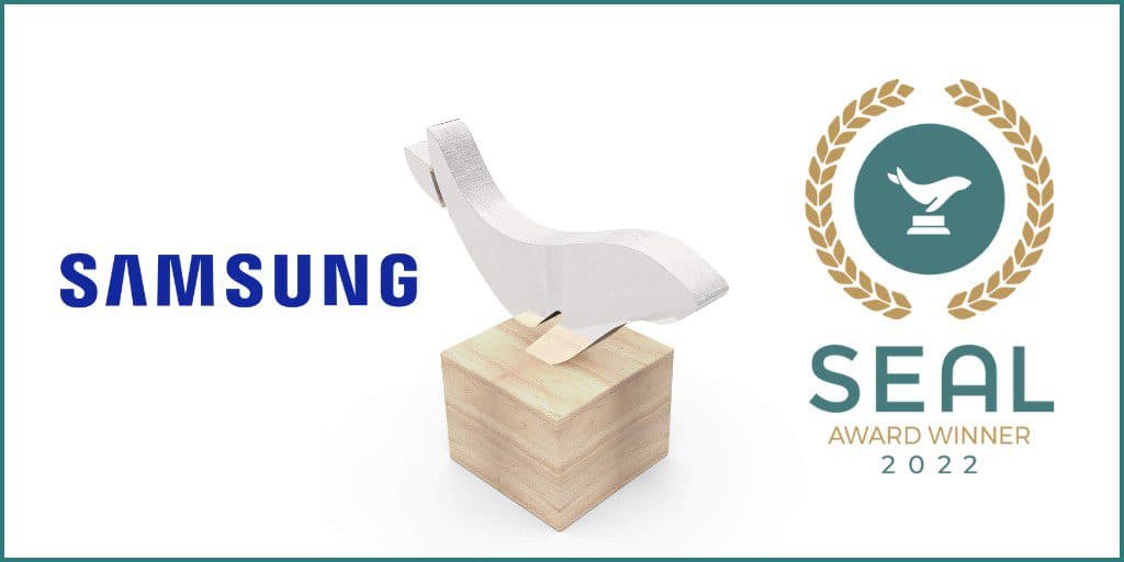 Samsung Electronics gana el premio SEAL de Sostenibilidad Empresarial 2022