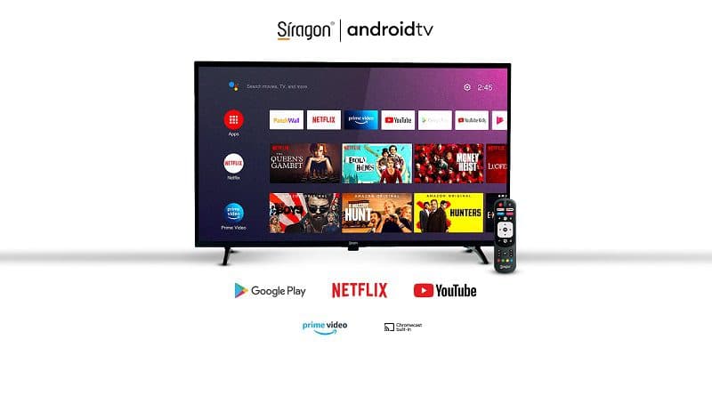 La marca venezolana Síragon lanza línea de Smart TV con sistema operativo Android TV