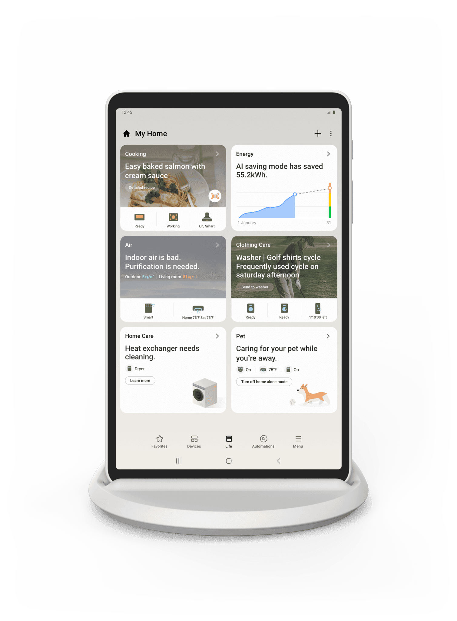 Samsung Home Hub ayuda a administrar las tareas desde un dispositivo central