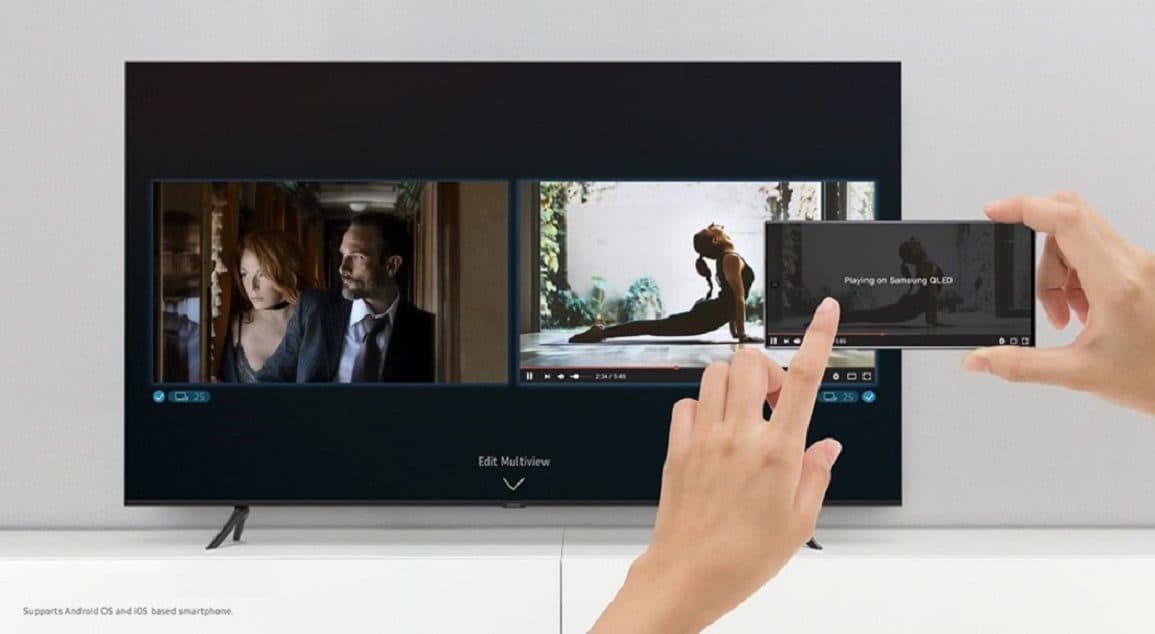 Así puedes usar tu televisor Samsung como una extensión de tus dispositivos móviles