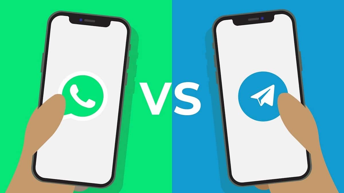 Telegram sigue ganando terreno frente a WhatsApp. (Última comparación)