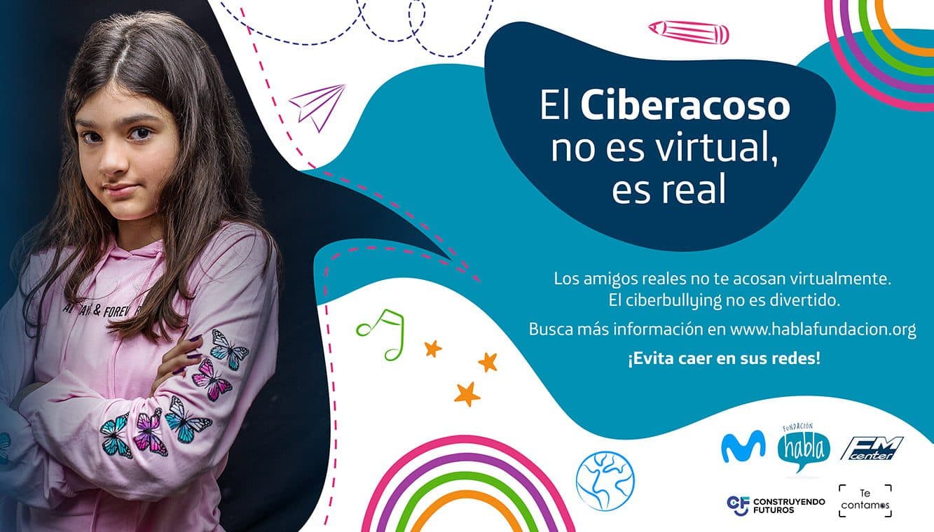 Movistar, FM Center y Fundación Habla suman nuevos aliados para continuar campaña contra el abuso infantil