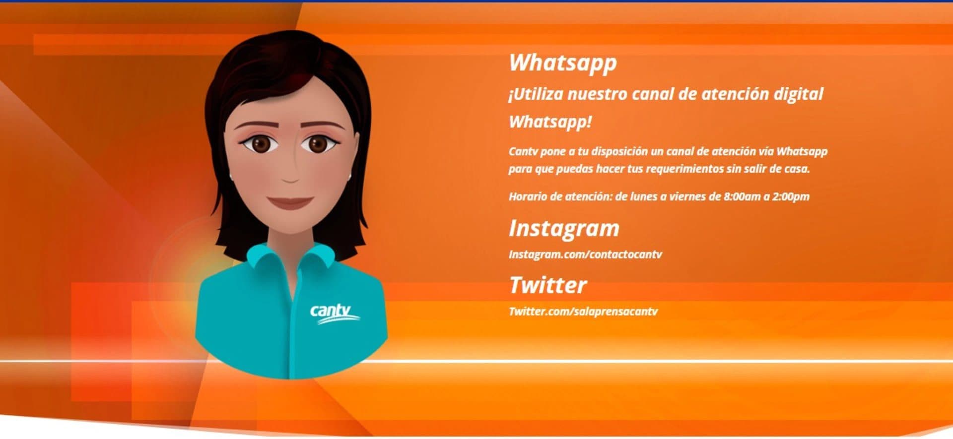 Usuarios de Cantv reportan fallas en la plataforma Cati | No se puede solicitar cambio de plan