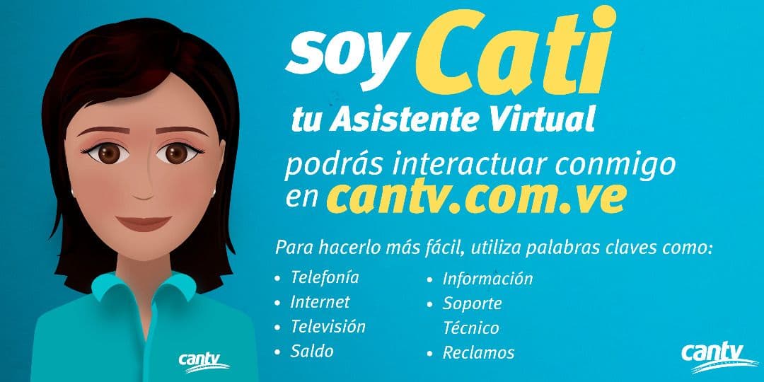 Cambio de planes Aba y reset de puerto Cantv son posibles gracias a Cati