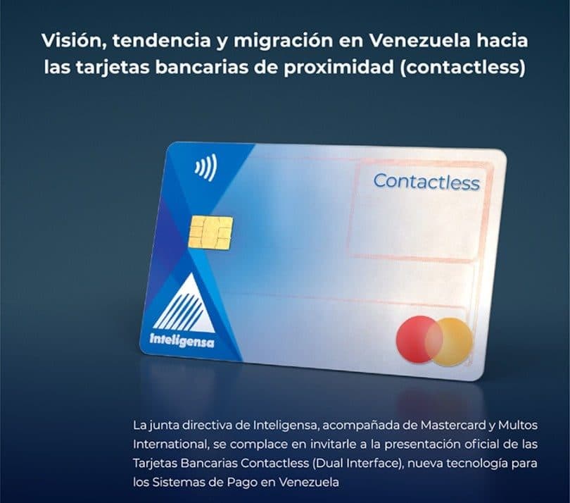 Tarjetas Contactless llegarán a Venezuela de la mano de Inteligensa  y MasterCard