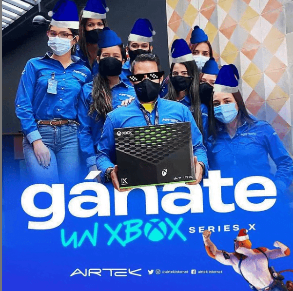 Airtek Te Regala una XBOX Series X