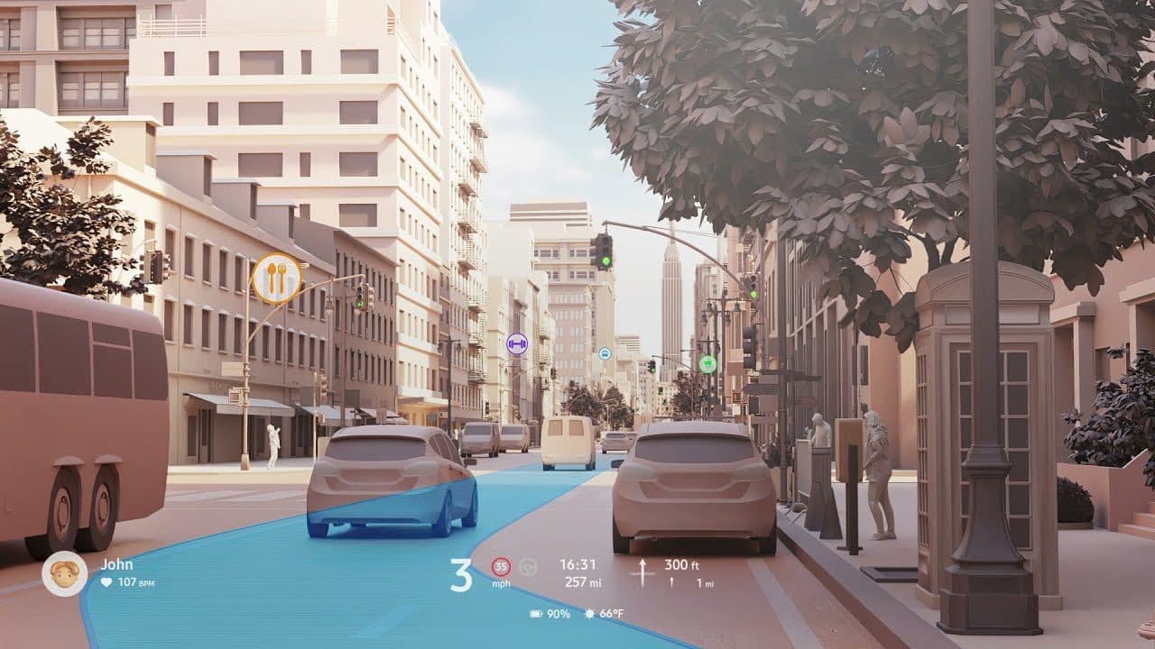 Presentación del futuro de las experiencias en vehículos por Samsung