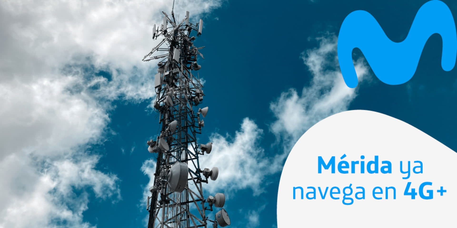 Ciudad de Mérida cuenta con 4G+ de Movistar