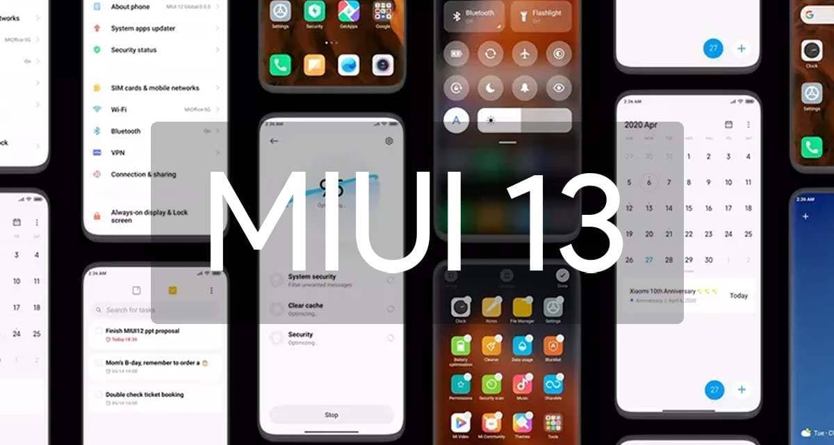 Xiaomi tendría más de 100 novedades para MIUI 13 | lista de características