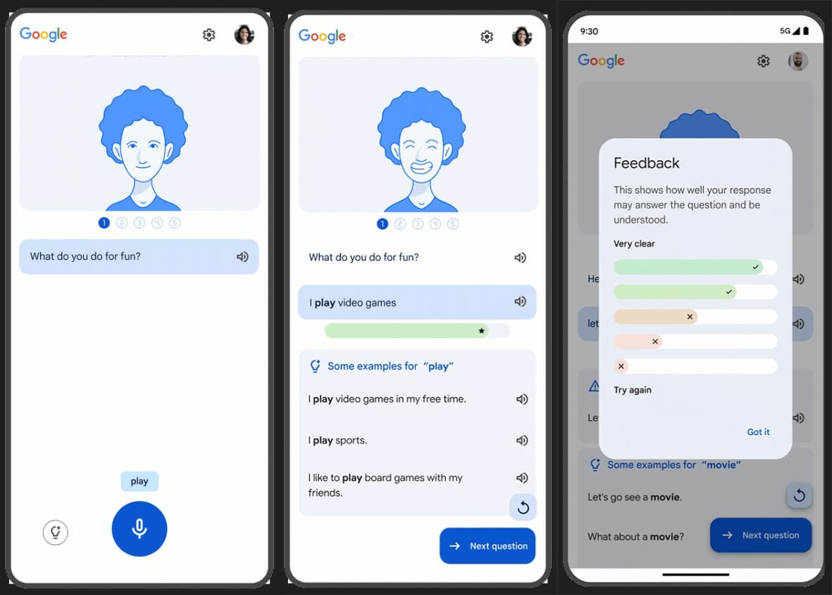 Google lanza herramienta para aprender inglés en su app para Android