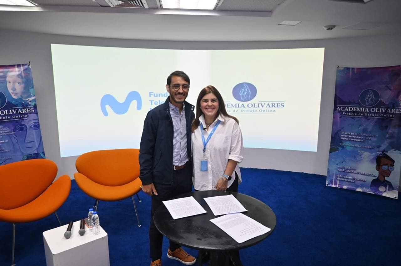 Fundación Telefónica Movistar y Academia Olivares firman alianza para promover la formación de jóvenes artistas