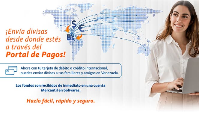 Mercantil lanza el servicio «Envío de Divisas»