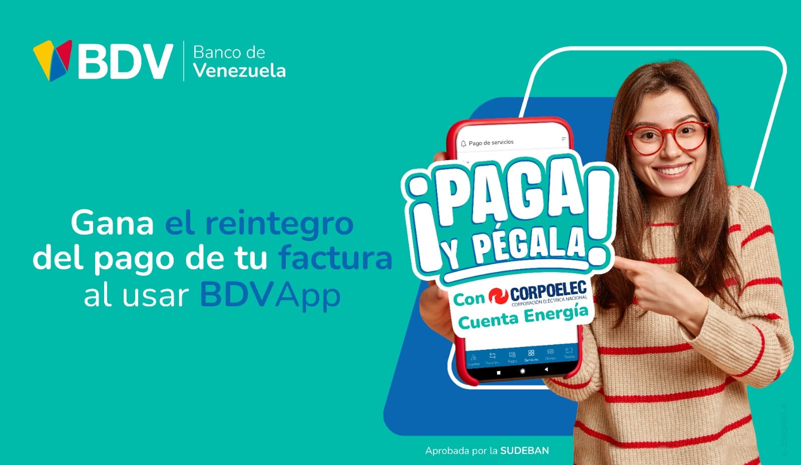 Paga y Pégala del BDV ahora también con Corpoelec