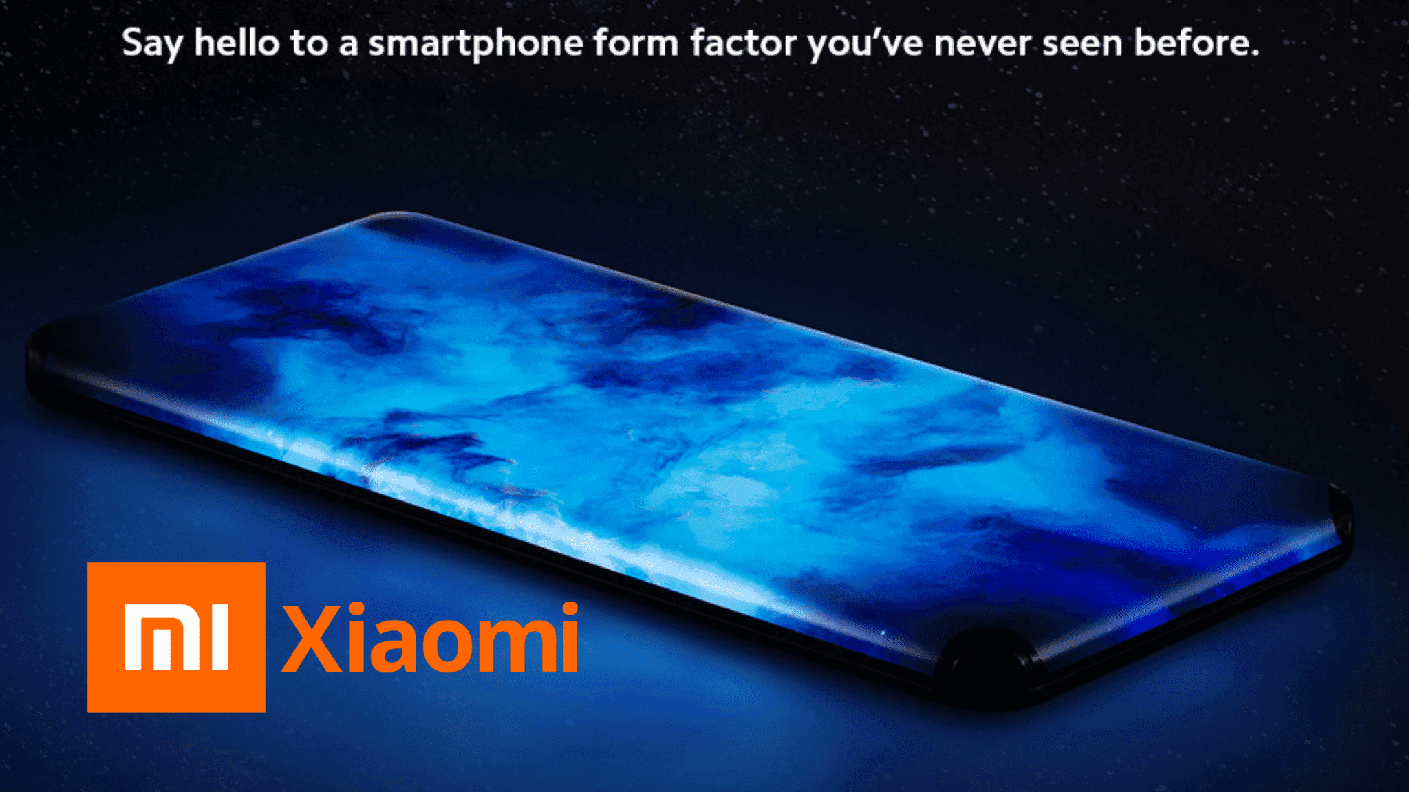Xiaomi y su concepto de «pantalla cascada» de cuatro curvas