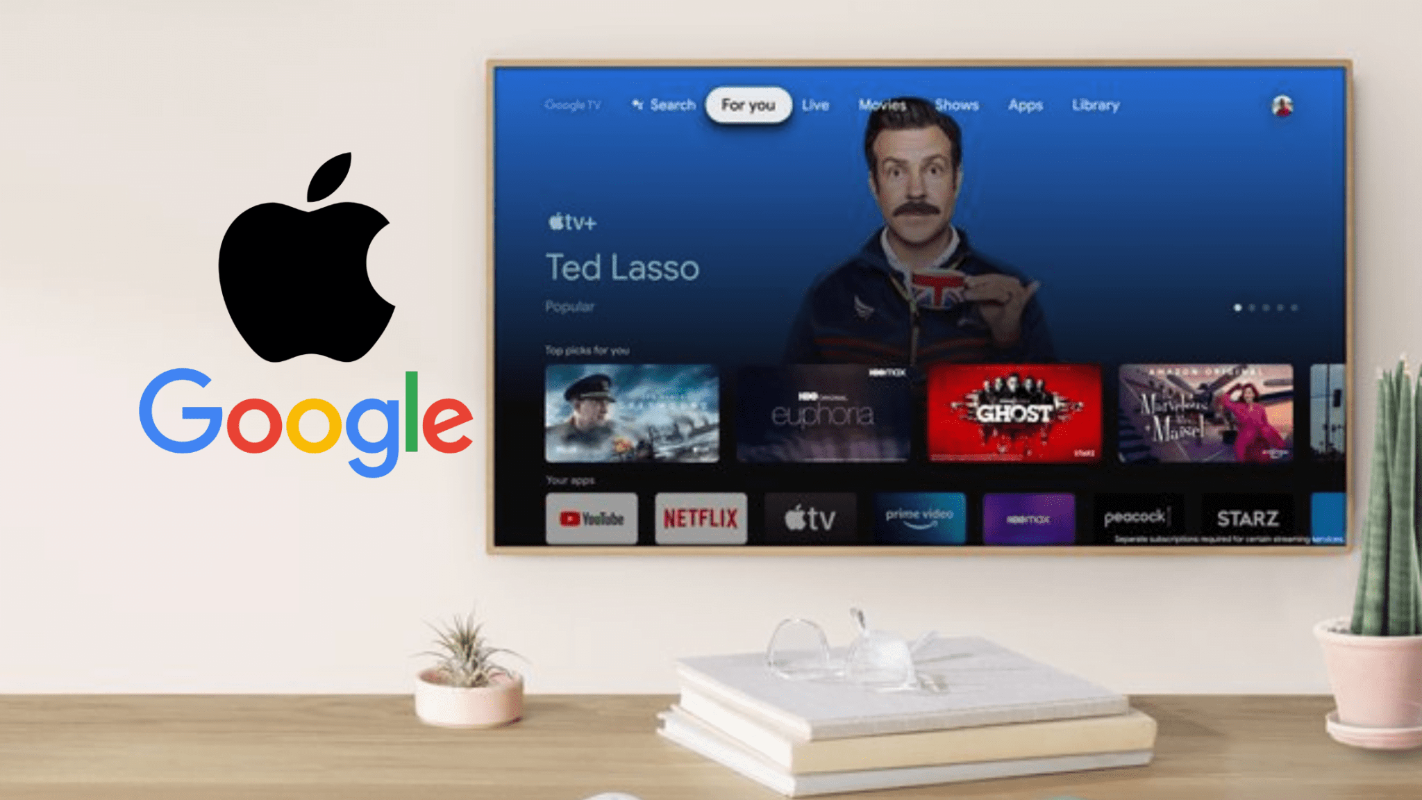 Apple TV disponible para el nuevo Chromecast con Google TV