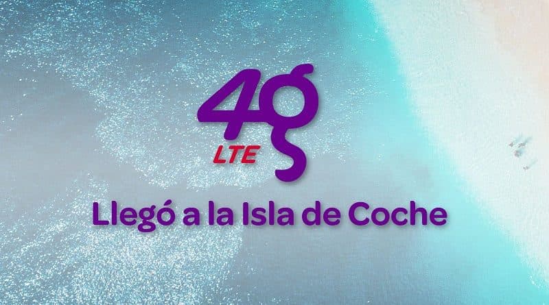 Cobertura 4G LTE de Digitel ahora llega hasta la Isla de Coche