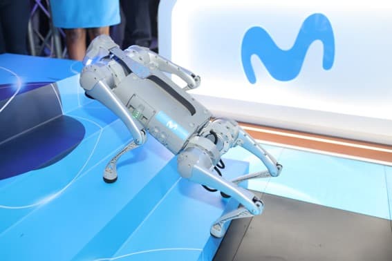 Movistar Presenta Willbot, su Robot con 5G en la Fitelven 2023