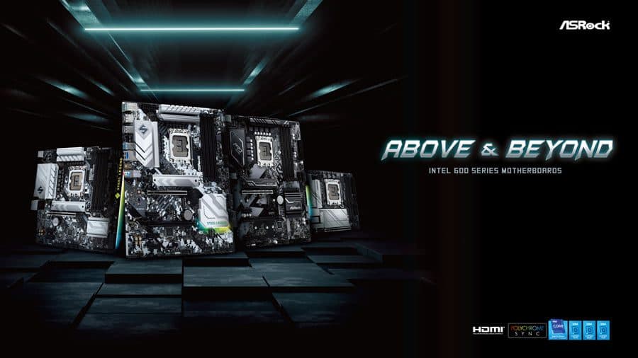 ASRock lanza sus motherboards H670, B660 y H610 con PCIe 5 y capacidad de overclocking de memoria