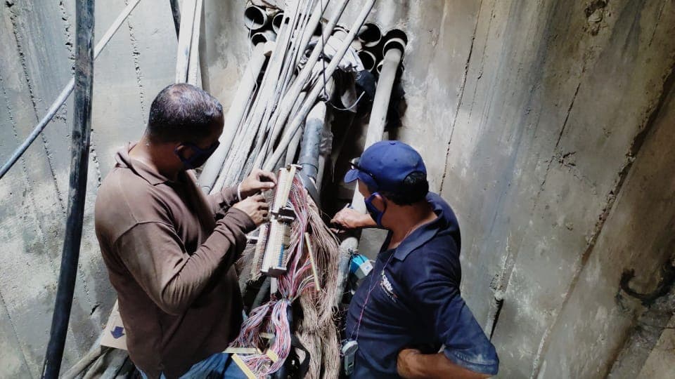 Cantv restablece servicios a 1.000 suscriptores de San Juan en Caracas