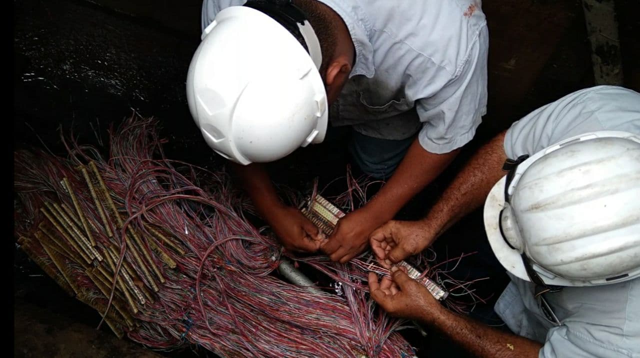 Cantv restituye servicios a sectores del norte de Valencia