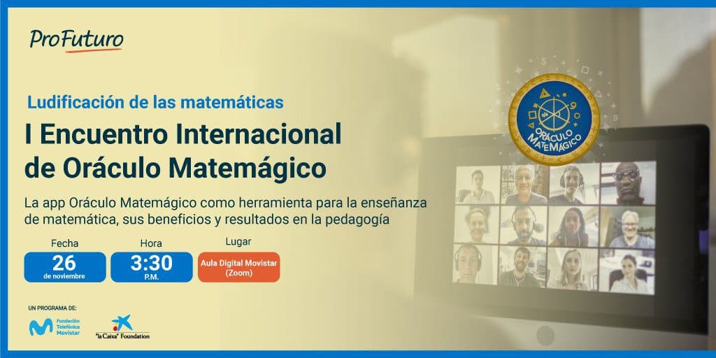 Telefónica Movistar invita al 1er Encuentro Internacional sobre ludificación de las matemáticas a través de la tecnología