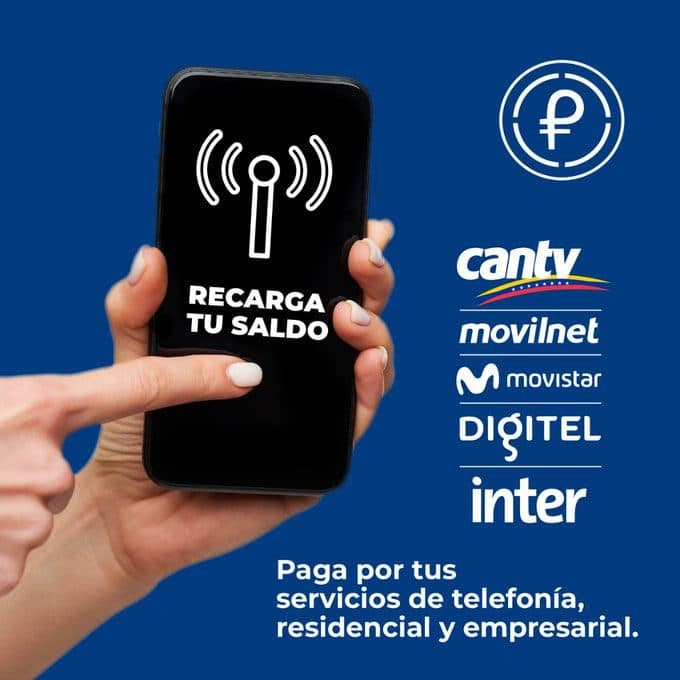 PetroApp permite pago de servicios de Cantv, Inter, Movistar, Digitel, Movilnet, Inter y SimpleTv.