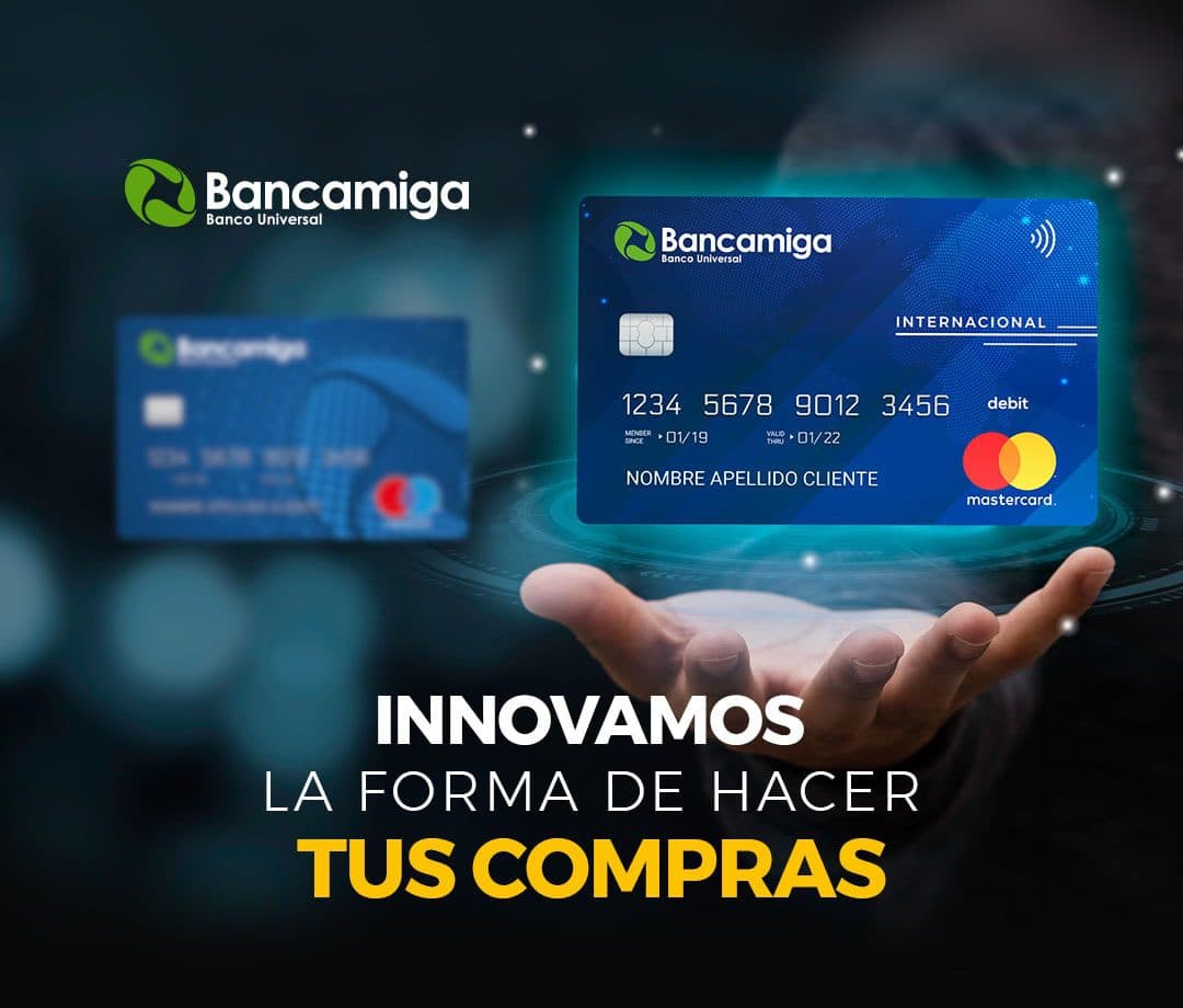 Nueva funcion de la Tarjeta de Débito Mastercard Bancamiga: realiza transacciones en bolívares y divisas