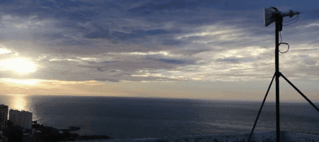 Nueva radiobase de Inter permite ampliar cobertura de Internet inalámbrico en La Guaira