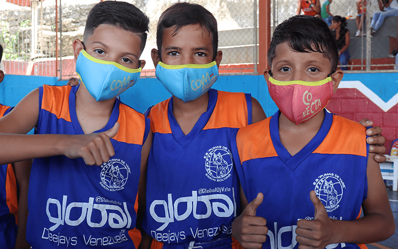 Movilnet y Fundación Derek Manaure realizaron clínica deportiva en Yare