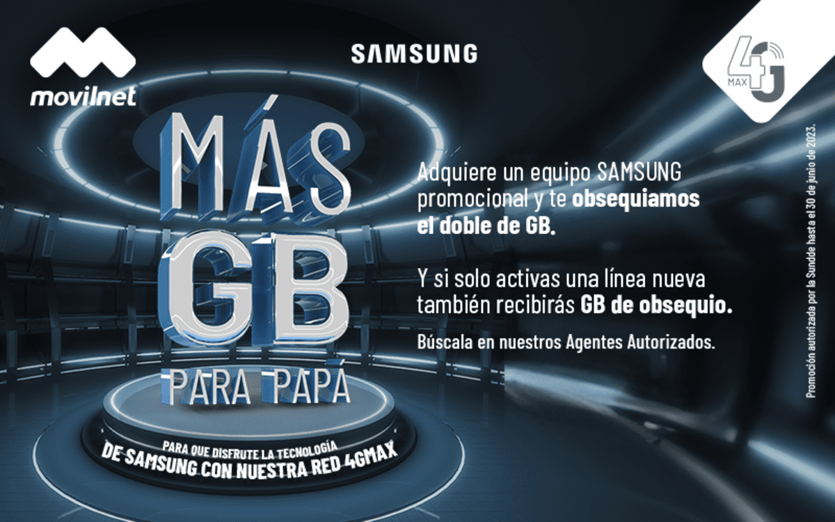Movilnet y Samsung se unen para celebrar el día del padre con nueva promo