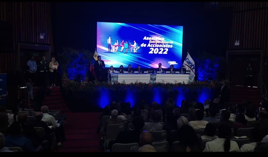 Cantv celebró primera Asamblea Extraordinaria de Accionistas 2022