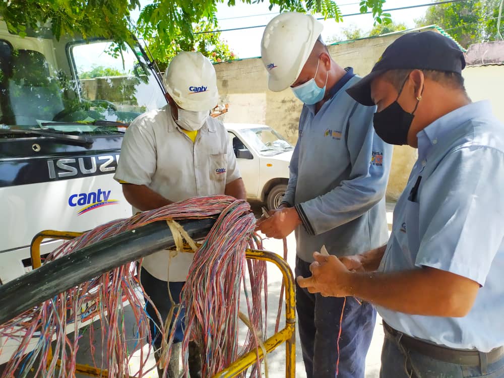Cantv desplegó cuadrillas técnicas en el municipio Guacara del edo Carabobo