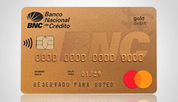 BNC lanza tarjeta de débito Mastercard con tecnología contactless