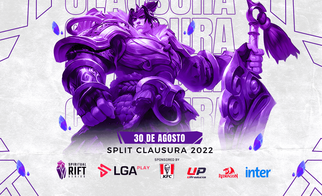 Split Clausura de la Liga de League of Legends inicia el próximo 30 de agosto
