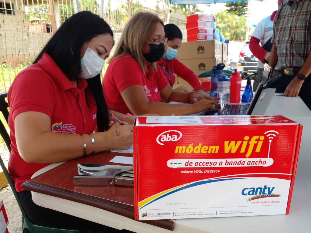 Cantv activó servicio de Internet de alta velocidad (Aba Plus) al norte de Valencia y modernizó otras zonas de la ciudad