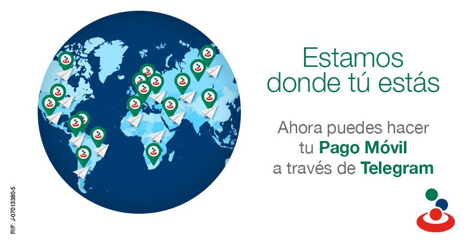 Banesco lleva su pago móvil a Telegram