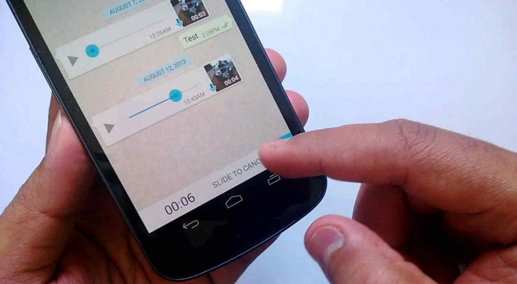 WhatsApp pronto incluirá vista previa en los mensajes de voz