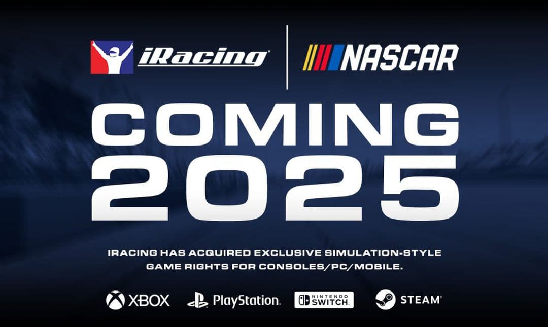 iRacing adquiere los derechos para crear un simulador de carreras de NASCAR para consolas